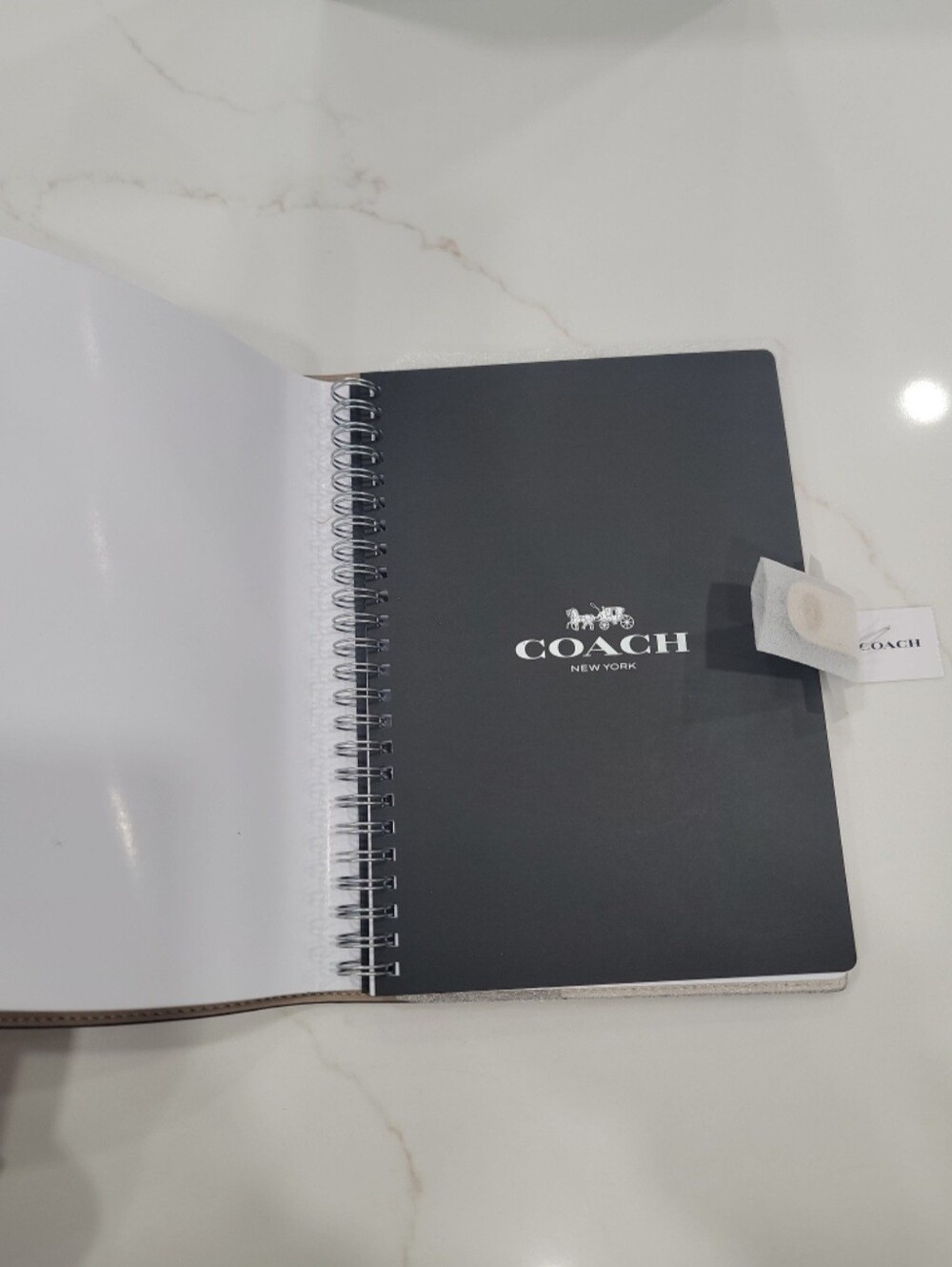 Coach Notebook In Signature Canvas - Picture 8 of 8